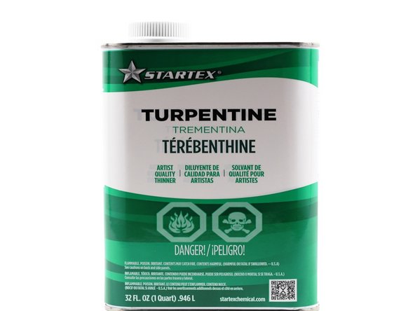 A solvent: Will dissolve a cured finish, it turns solid to liquid.