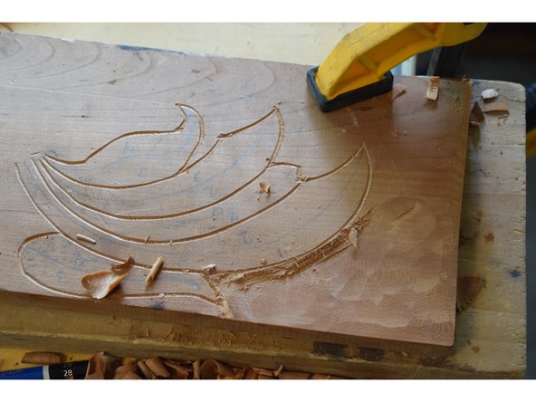 I added a clamp to my work because it was moving on me a little