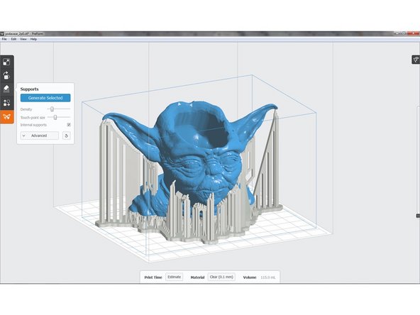 While often not needed, there are some prints that do require support to be generated in order for the print to not fail, or to ensure it looks good. Support is used when part of your print does not have any layer directly below it, and creates a temporary layer that can be removed after the print is done, used to hold up these raised portions.