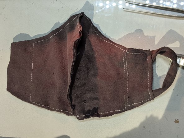 Repeat these steps for the second earloop.