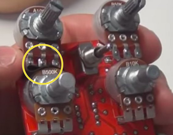 If you hear no noise after you screw on the lid, you may have a short inside the box. Try turning knobs and clicking the switches, listening for any change in the signal.