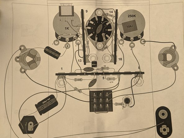 Cut lengths of wire long enough to reach between terminals, but not so long that they crowd your box and push components and leads into each other.