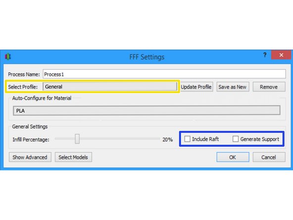 DO NOT USE THE DEFAULT PROFILE