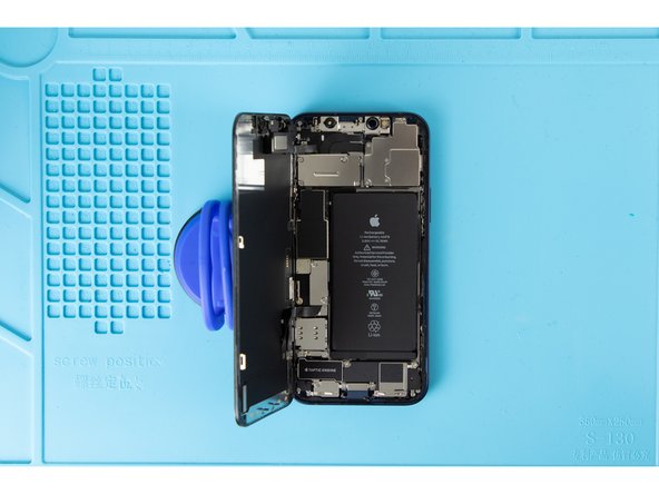 Use your suction cup or another object to prop your screen up while you're disconnecting it in the next steps.