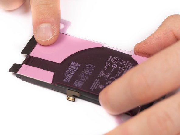 We're using the same battery we removed earlier as this is for training purposes.