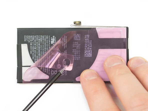 Peel away the final large liner to expose the adhesives.