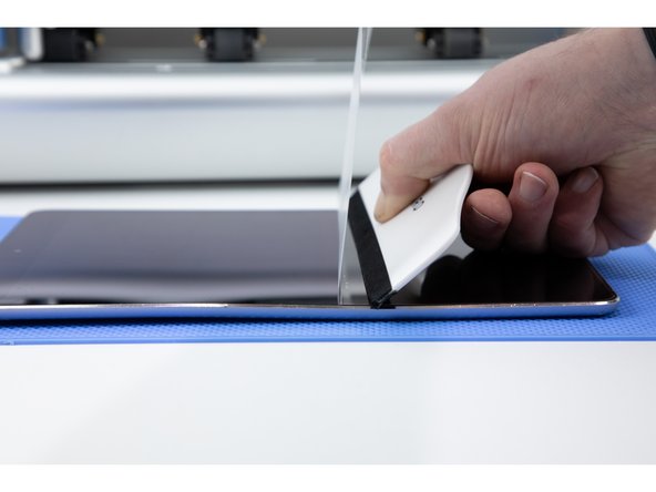 The reason for this is so there is no air gap created between the two sides of the films meeting.