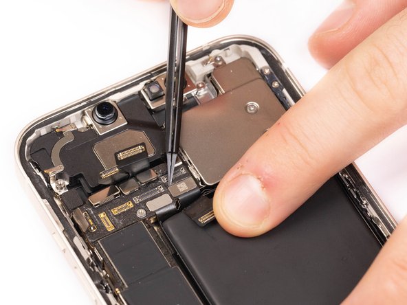 Disconnect the second rear camera flex from it's socket.