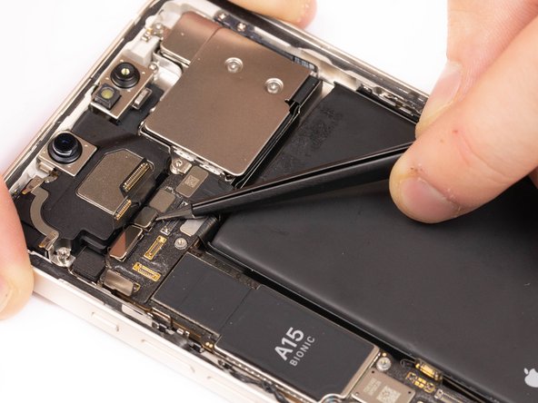 Disconnect another flex from it's socket on the motherboard.