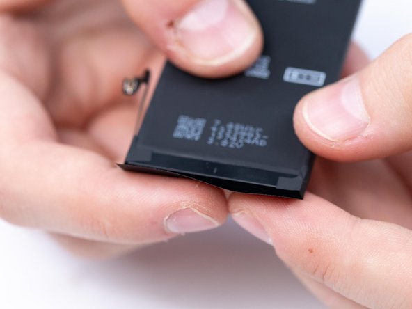 Fold it the second protective sticker into place.