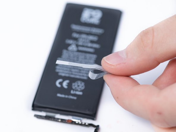 Apply the first protective sticker to the battery. This is a double sided tape that helps prevent the BMS from unfolding.