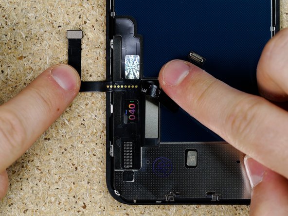 Peel back the digitizer Flex.