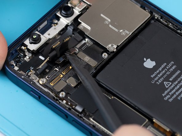 Using a spudger or your fingernail, disconnect the LED flex.