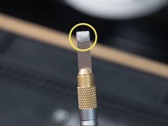 We are drying it out to make it easier to spread along the stencil. When it's wet and you boil it, it's harder to control the speed of reballing.