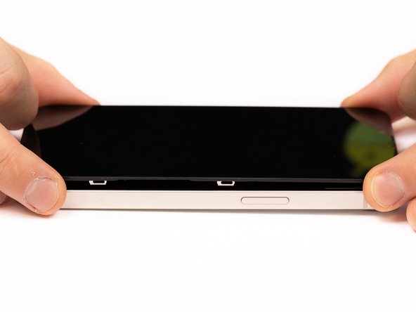 If you haven't already done so. Before re-fitting your display, power your phone on and check that everything is working correctly. Make sure you power your phone back down before continuing.