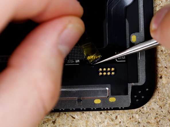 Remove the kapton tape to stick the cover up sticker back down.
