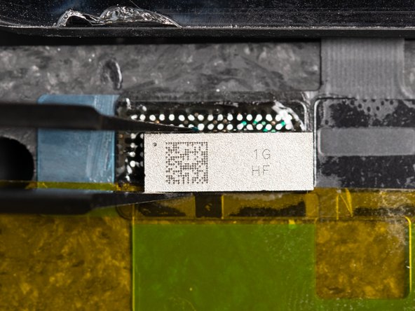 Put the chip back onto the digitizer.