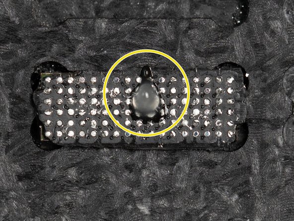 You'll only need a small drop, aim for enough to cover the chip with a thin coating.