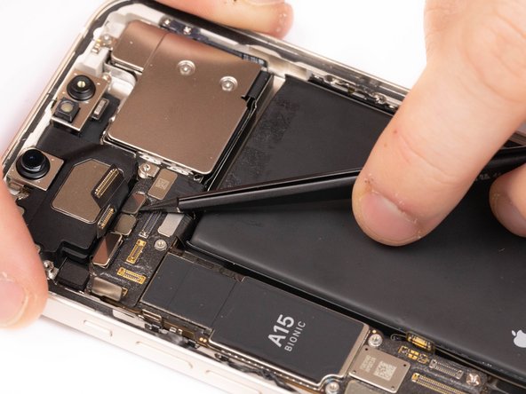 Disconnect another flex from it's socket on the motherboard.