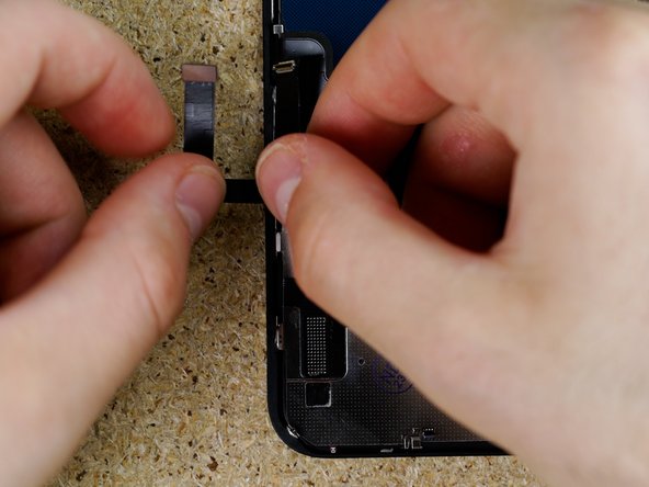 Peel back the digitizer Flex.