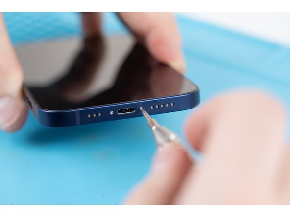 Re-fit both of your pentalobe screws.