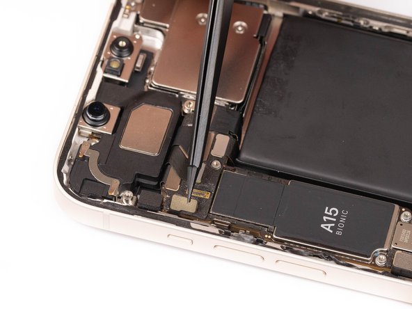 Disconnect the power volume NFC flex from it's socket.