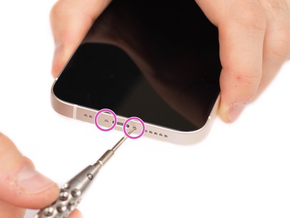 Re-fit both of your pentalobe screws.