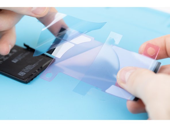 Once the adhesive is exposed, be careful not to get it dusty/dirty.