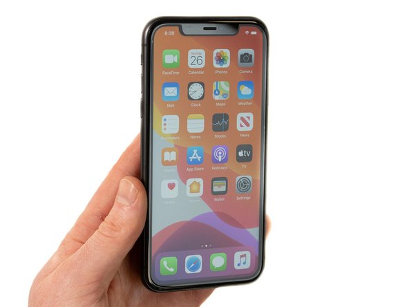 That's it! Enjoy your snazzy new front film!