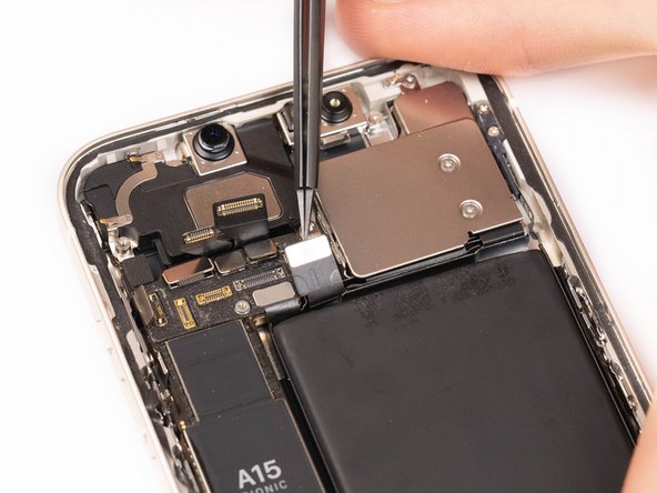 Disconnect the first rear camera flex from it's socket.