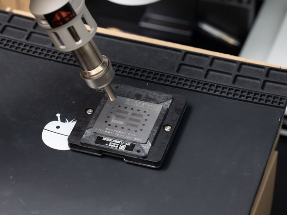 Temperatures may vary depending on what solder rework station you're using.