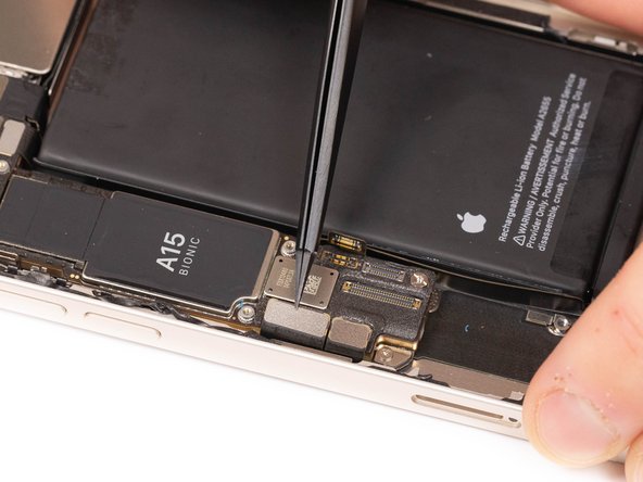 Disconnect the second charge port flex from it's socket.