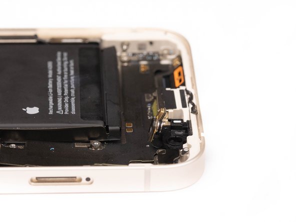 Using a tweezer, disconnect the second microphone from its socket.