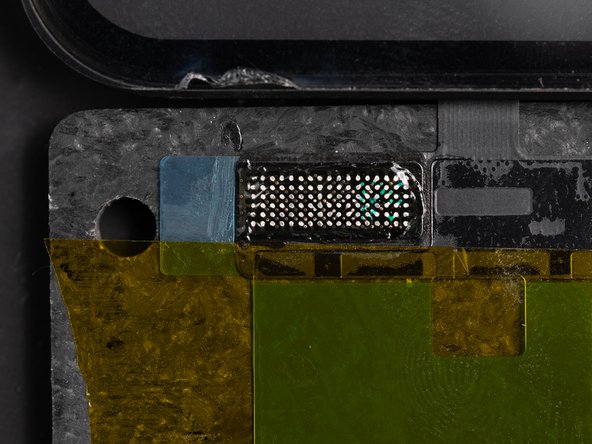 Add some flux to the digitizer and spread it out onto all the solder joints.