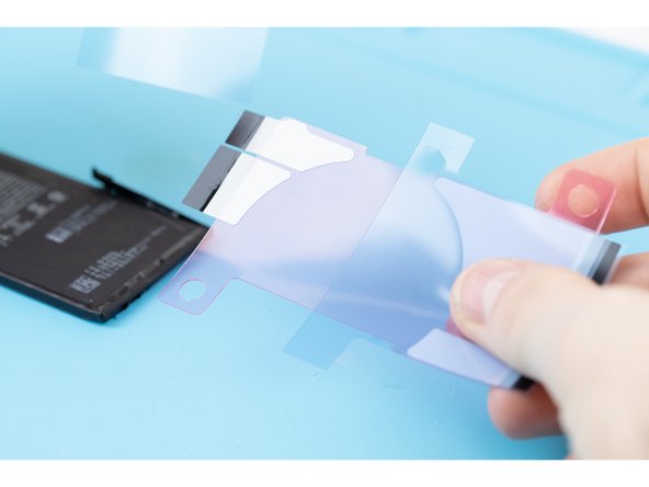 Once the adhesive is exposed, be careful not to get it dusty/dirty.