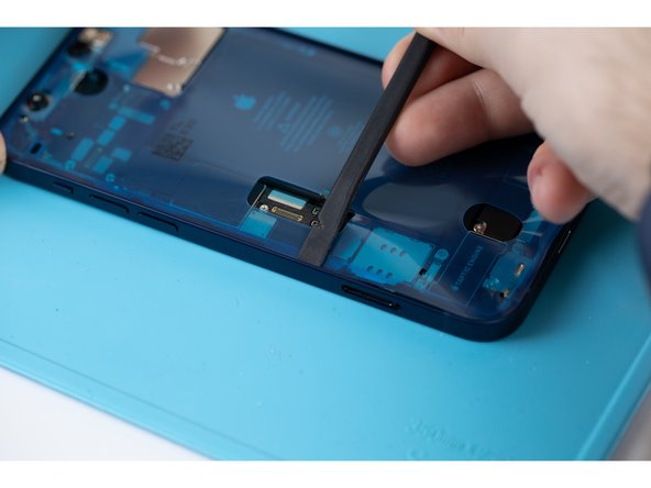 Be careful not to press on any internal parts or the cameras.