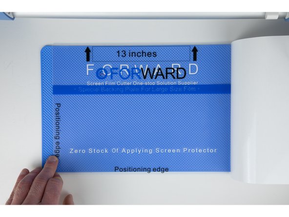 The grip layer can be used multiple times so make sure not to throw away the protective sheet so you can apply it back onto the grip layer after you’ve made your cut.