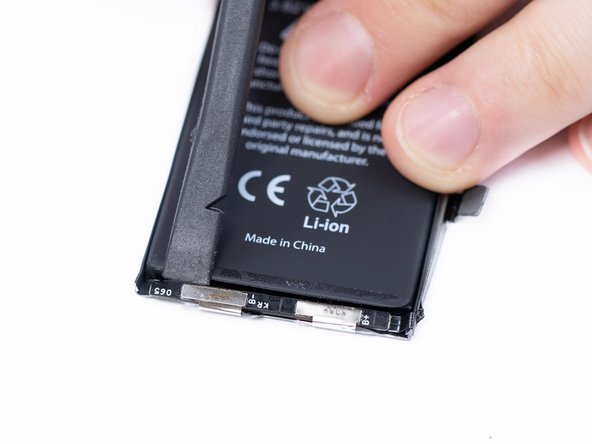 Gently unfold the BMS with a spudger.