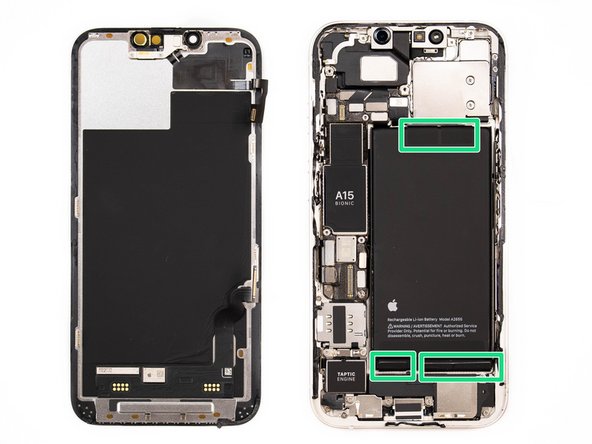 The battery is secured to the case with four stretch-release-adhesives, you'll need to remove these in order to remove the battery.