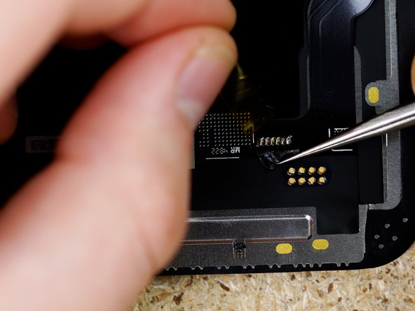 Remove the kapton tape to stick the cover up sticker back down.