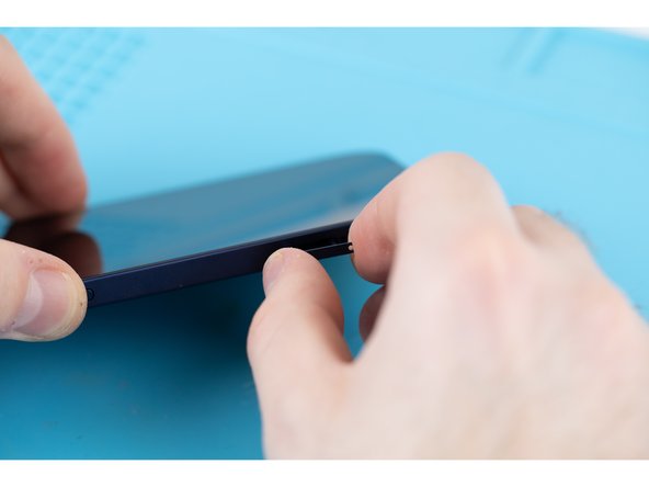 Re-fit your SIM tray.