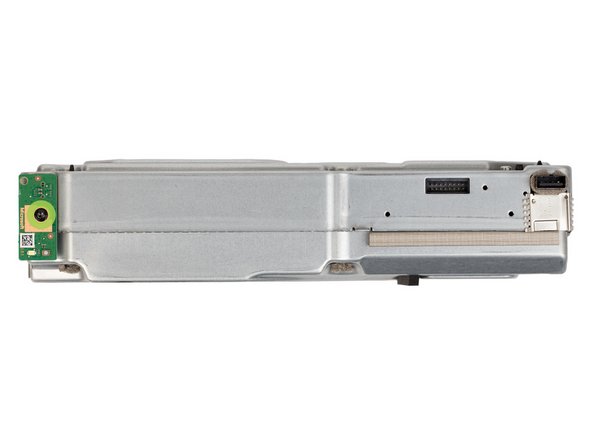 Remove the 9.5 mm-long screw that secures the power button board to the chassis.