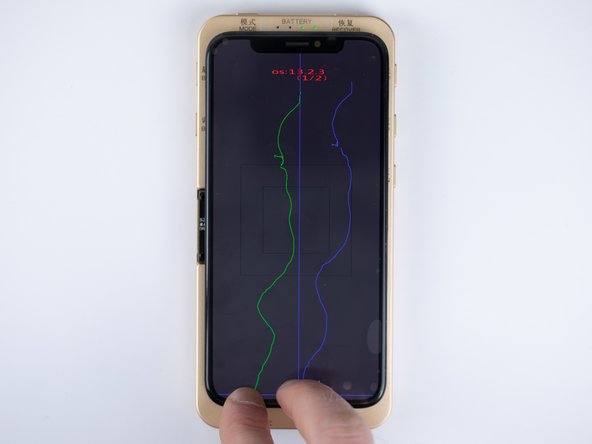 Now if you touch the screen there will be one blue and one green line that will track your fingers.
