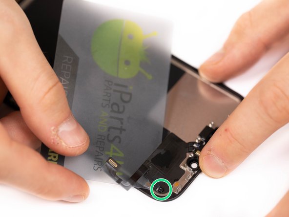 Take extra care when prying around the IC as it can be easily damaged.