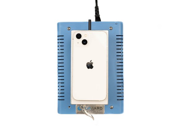 We're heating our iPhone at 100 degrees celsius using the Forward FW-360 heater. If you don't have a suitable heater, you can purchase yours here.