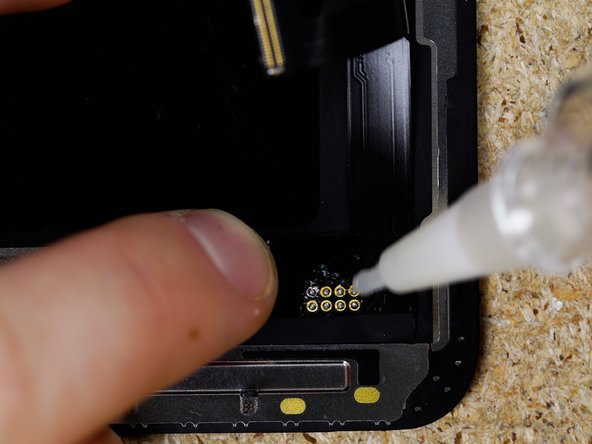 We're not soldering an IC to this tag on flex to increase the visibility of the next steps however the steps are exactly the same with an IC fitted.