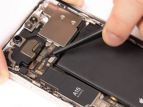 Disconnect another flex from it's socket on the motherboard.