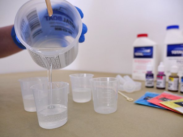 You'll probably want to experiment with using some of the different types of pigments to achieve a variety of effects.