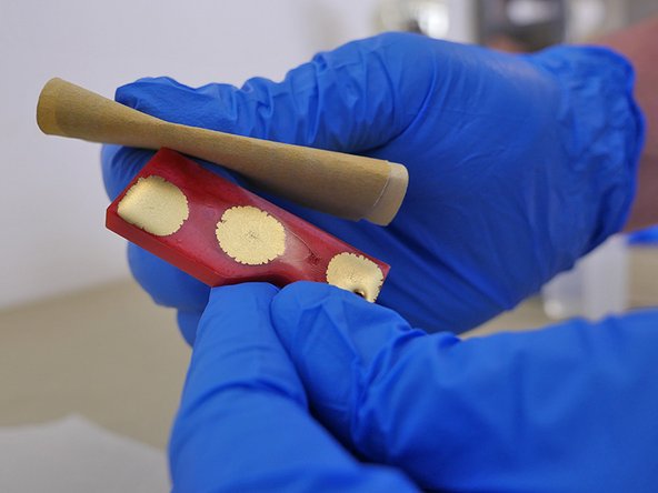 If you have a couple of edges that need to be a little smoother, sand lightly with 320-grit sandpaper. Be sure to wear a dust mask or N95 respirator when sanding cured epoxy.