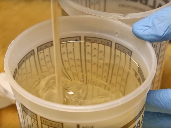 Which white pigment do I use for the seal coat? Good question! The TotalBoat Marble Effect Kit contains a white liquid opaque pigment, which is used for the seal coat and flood coat of mixed epoxy resin, before marbling pigments are added. The white mica powder pigment can be used to add a little extra sparkle to the flood coat, if desired.